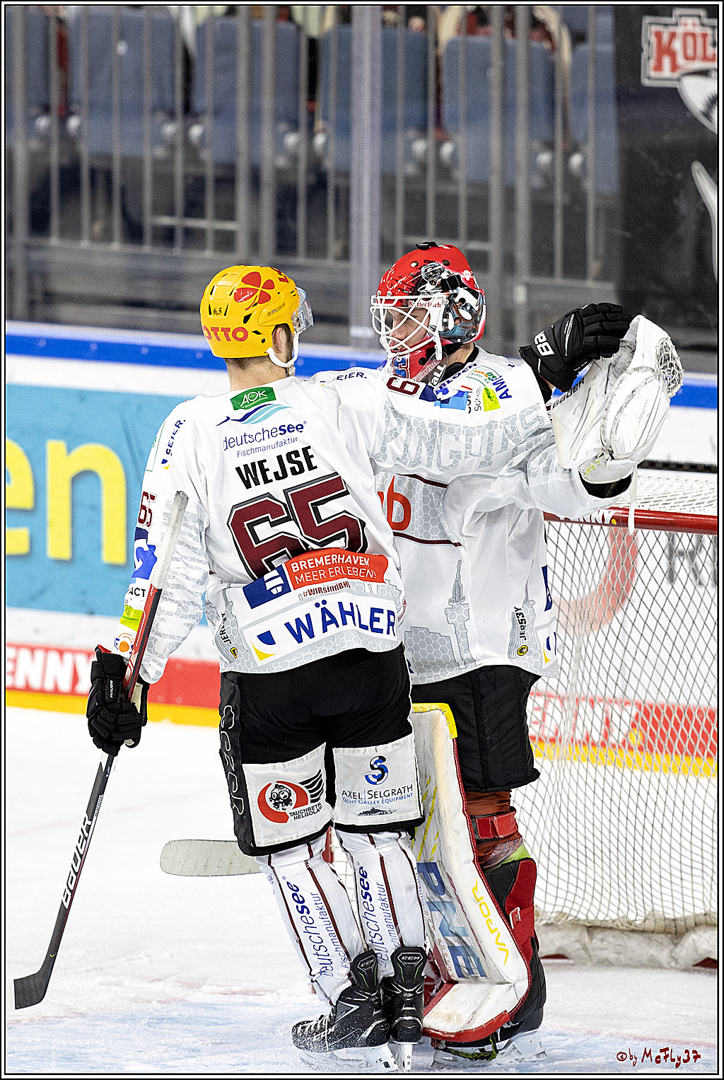 PENNY DEL;  Koelner Haie - Fischtown Pinguins Bremerhaven; Koeln, 03.01.2022